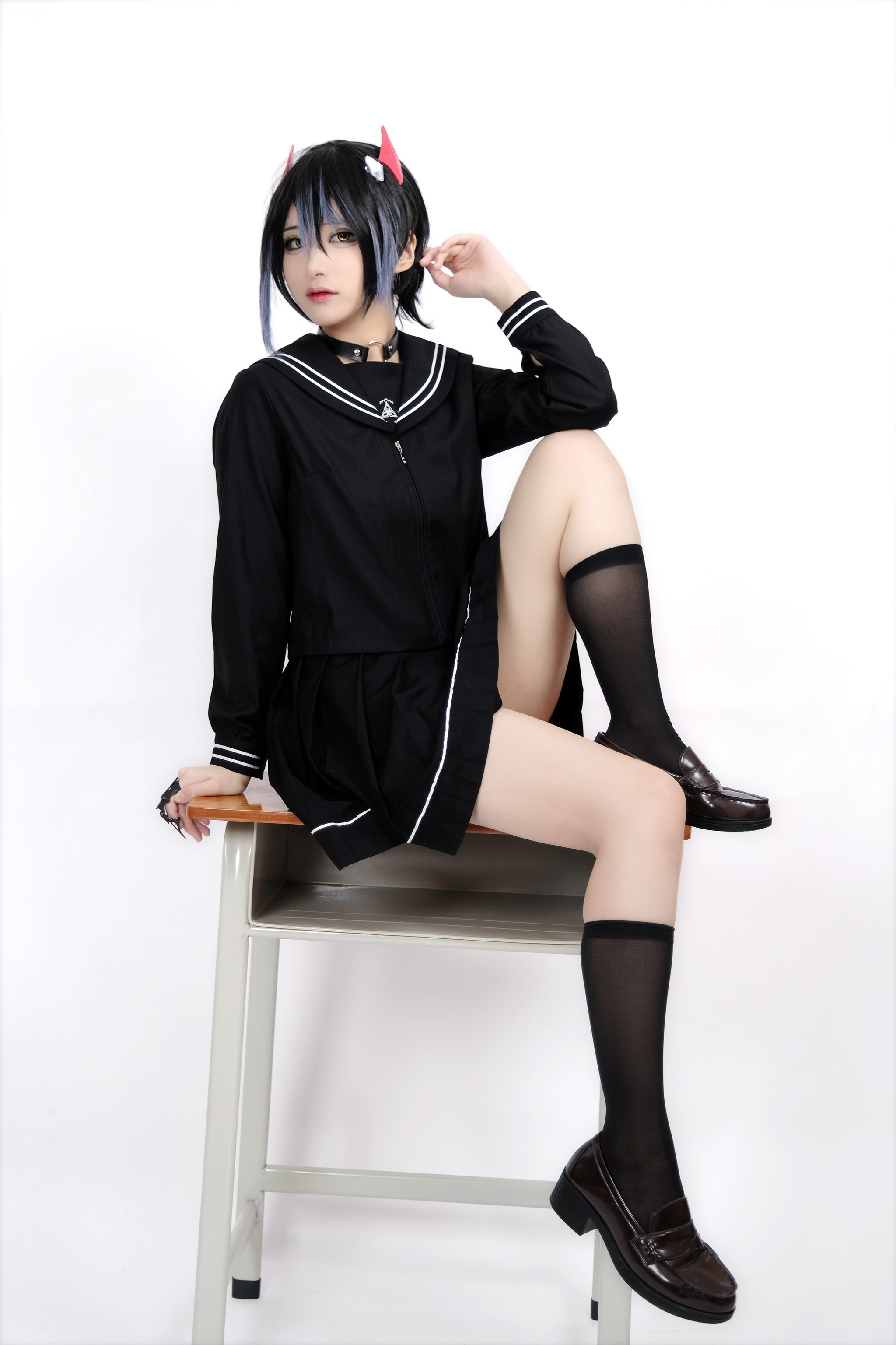 图片[1]-幼愛Youmeko – NO.010 胡滕JK[41P]-XikXak